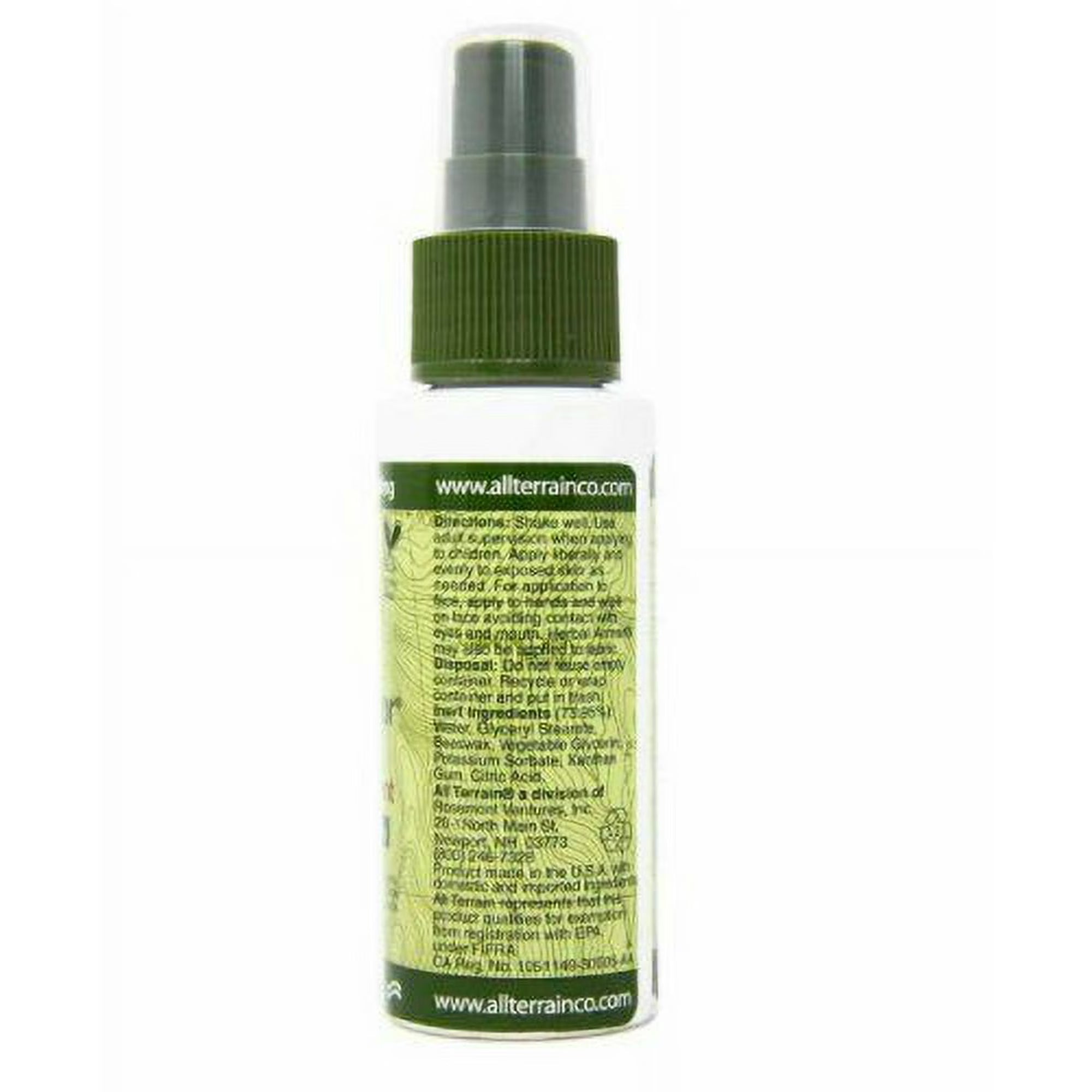 Herbal Armor DEET-Free Insect Repellent Spray – Plant-Based Mosquito & Bug Protection for Family Travel Use, 2 Oz Pump Spray