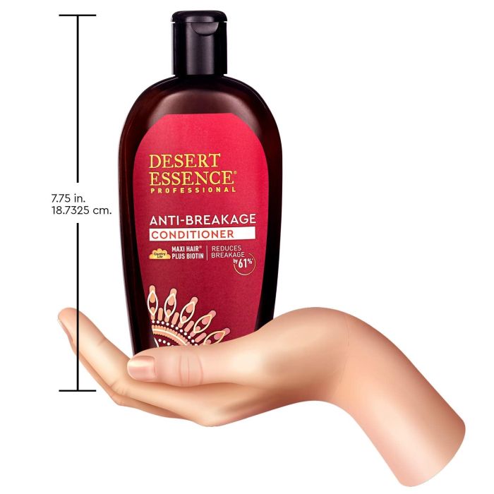 Desert Essence Anti Breakage Conditioner 10 Oz Keratin Provitamin B5