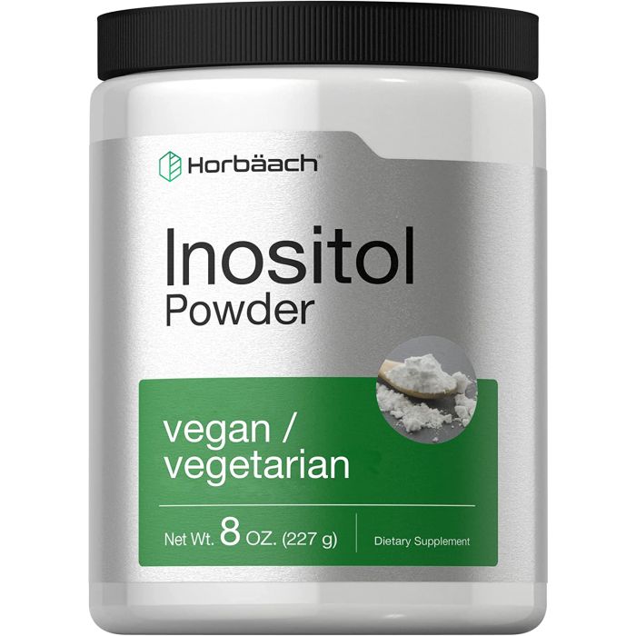 Horbaach Inositol Powder 8 oz Vegan Supplement Vitamin B8