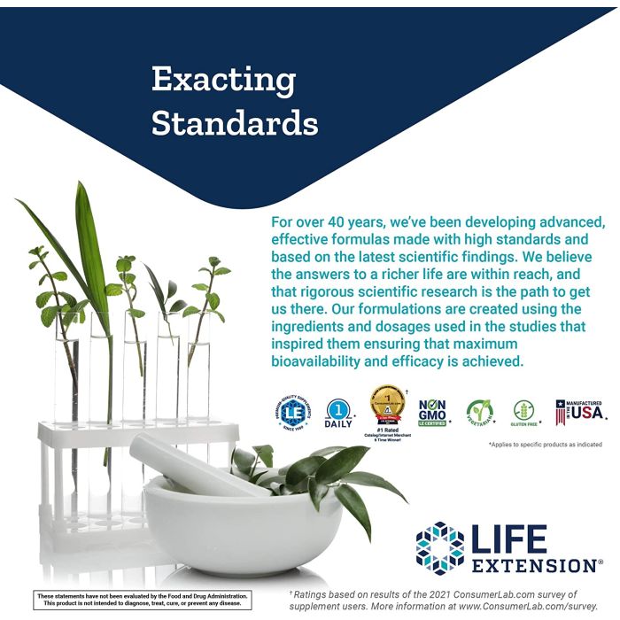 Life Extension Branched Chain Amino Acids Free Form 90 Caps