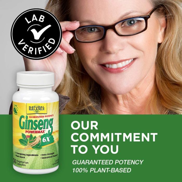 "Natural Balance herbal supplement – brain and stress support formula, 50 capsules"