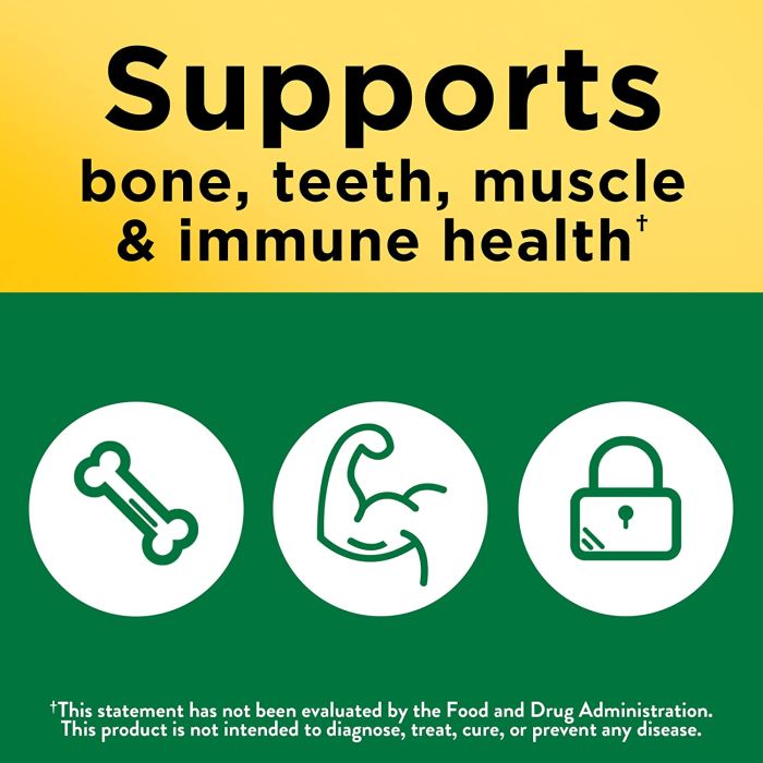 Nature Made Vitamin D3 2000 IU 50mcg Flavored Gummies