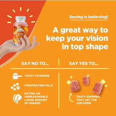 Phytoral Lutein 60 Gummies Zeaxanthin Eye Vitamin Mango Flavored