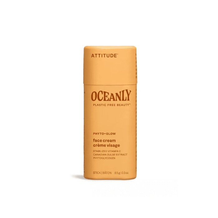 Attitude Oceanly PHYTO-GLOW Radiance Solid Face Cream Vitamin C Vegan