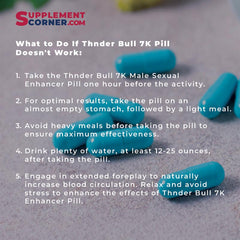 Thunder Bull 7K Triple Maximum Male Enhancement Pill - supplementcorner