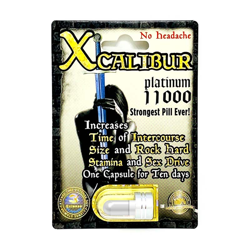 Xcalibur Platinum 11000 Male Sexual Enhancer Pill - supplementcorner