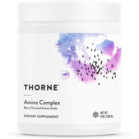 Thorne Amino Complex Berry Flavored BCAA 8 oz Dietary Supplement