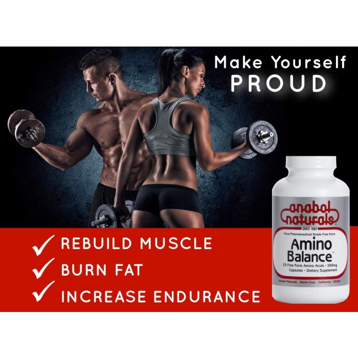 Anabol Naturals Amino Balance 100 Gram Crystalline Powder Post Workout