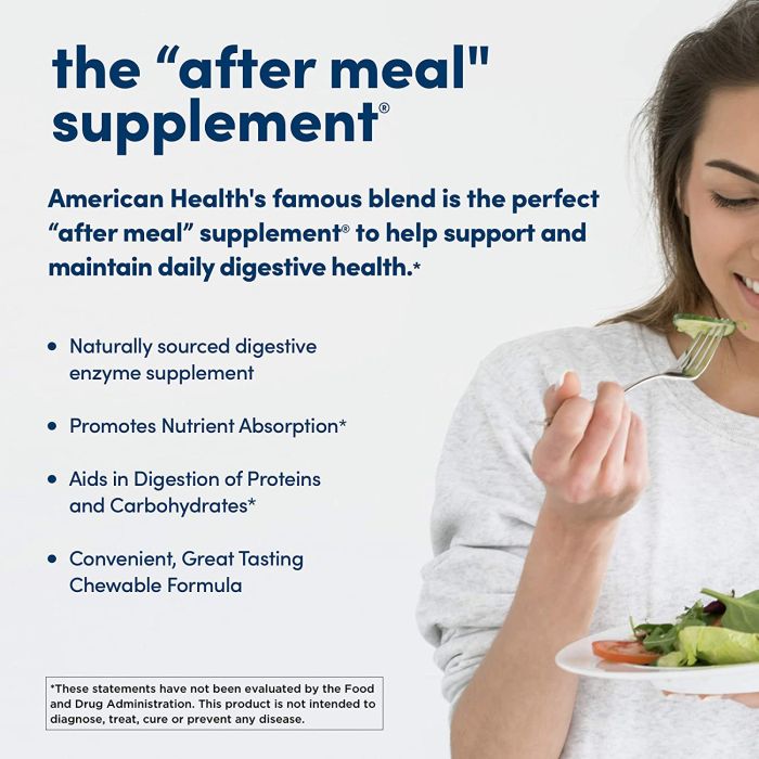 Front label of Papaya Enzyme with Chlorophyll – chewable digestive aid