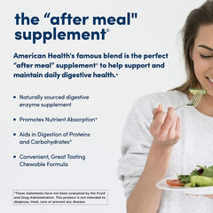 Front label of Papaya Enzyme with Chlorophyll – chewable digestive aid