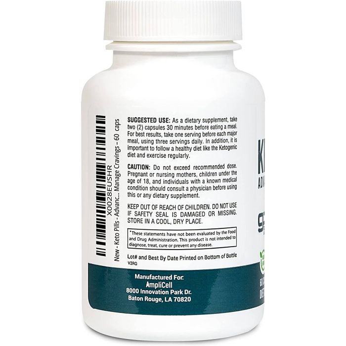 Keto Max capsules – clean, stimulant-free energy support