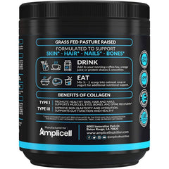 Powder texture image – finely milled, unflavored collagen peptides