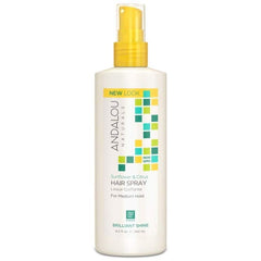 Andalou Naturals Medium Hold Hair Spray Sunflower Citrus 8.2 fl oz