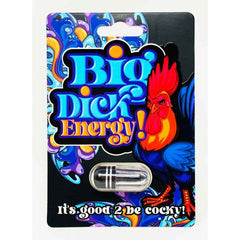 Supplement panel showing 3500 mg formula – Big Dick Energy capsule.