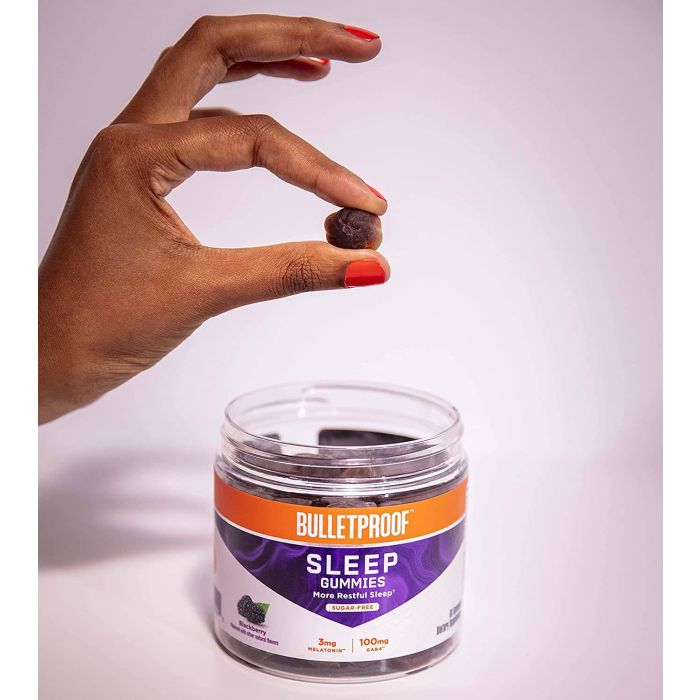 Bulletproof Blackberry Sleep Gummies – 60 sugar‑free vegan gummies