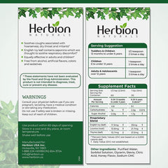 Herbion Naturals sugar-free orange cough drops, Non-GMO and gluten-free

