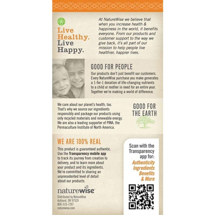 NatureWise Herbal Detox Cleanse Total Colon Care Supplement 60 Caps