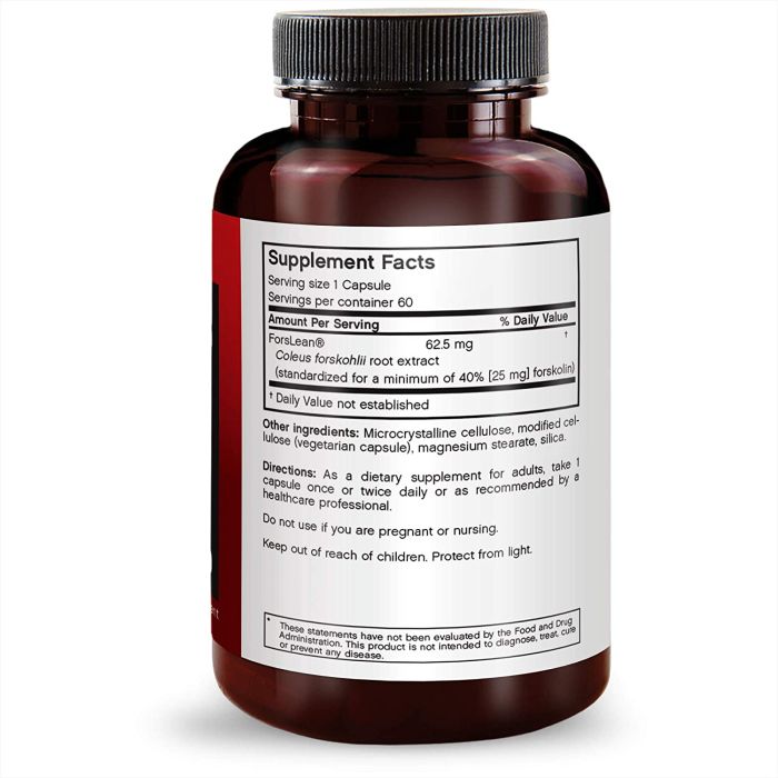 "Futurebiotics Forskolin 25mg – 60 vegetarian capsules for weight management and metabolism"