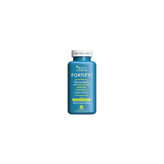 Health Logics Fortify Vitamin C Zinc Immune Support 60 Capsules