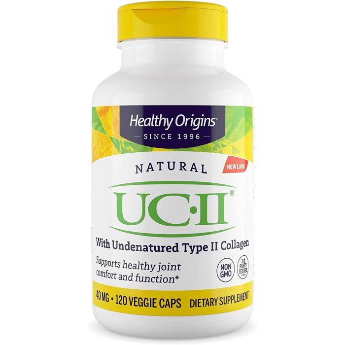 Daily joint flexibility support with UC-II collagen – 60 count veggie caps