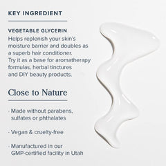 Moisturizing serum with glycerin and aloe vera for dry and sensitive skin