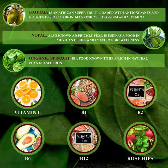 "Gluten-free and vegetarian iron formula – Buried Treasure Herbal Iron Supplement"