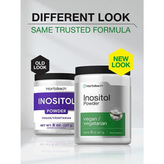 Horbaach Inositol Powder 8 oz Vegan Supplement Vitamin B8