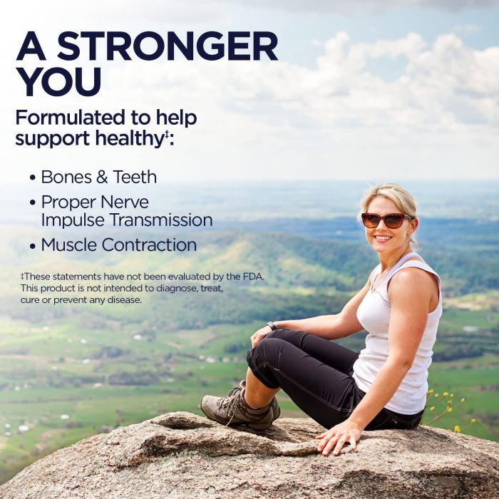 Front label of KAL Calcium Citrate 60 Chewables – gluten-free, lab verified