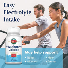 KAL Potassium 99 Chloride Tablets with ActivTab technology for rapid absorption"