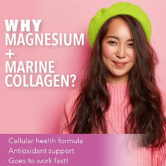 KAL Pretty Magnesium Citrate Powdered Drink Mix Pomegranate 10.7 Oz