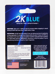 Kangaroo 2K Blue Male Enhancement Pack of 2 Pills - supplementcorner