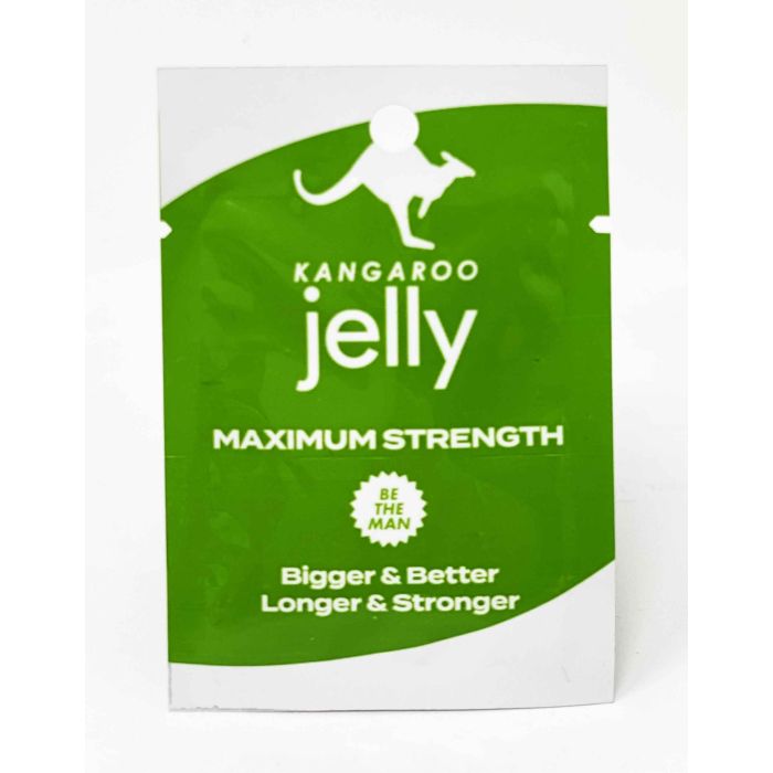 Supplement facts of Kangaroo Green Jelly – L-Arginine and herbal blend