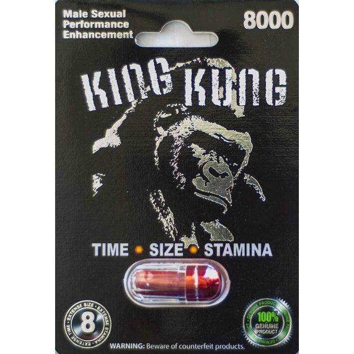 King Kung 8000 Male Sexual Performance Enhancement Red Pill
