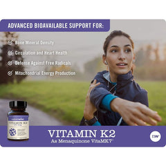 NatureWise Vitamin K2 VitaMK7 100 mcg 90 Softgels