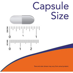 NOW Liver Caps Milk Thistle and Eleuthero 100 Caps