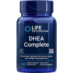 "Life Extension DHEA Complete Supplement – Natural weight management and metabolism booster, 60 capsules"
