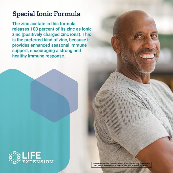 "Life Extension Enhanced Zinc Lozenges bottle – peppermint flavor, 30 count"