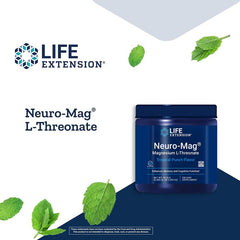 "Supplement Facts panel for Neuro-Mag Powder – 144 mg magnesium per scoop"