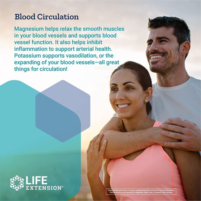 "Life Extension daily electrolyte support supplement – vegetarian formula for cardiovascular wellness"