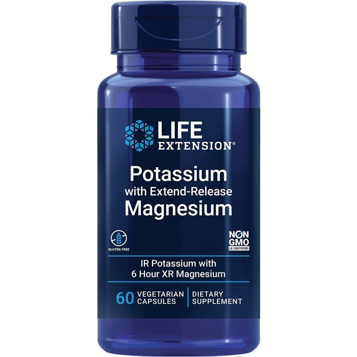 "Life Extension daily electrolyte support supplement – vegetarian formula for cardiovascular wellness"