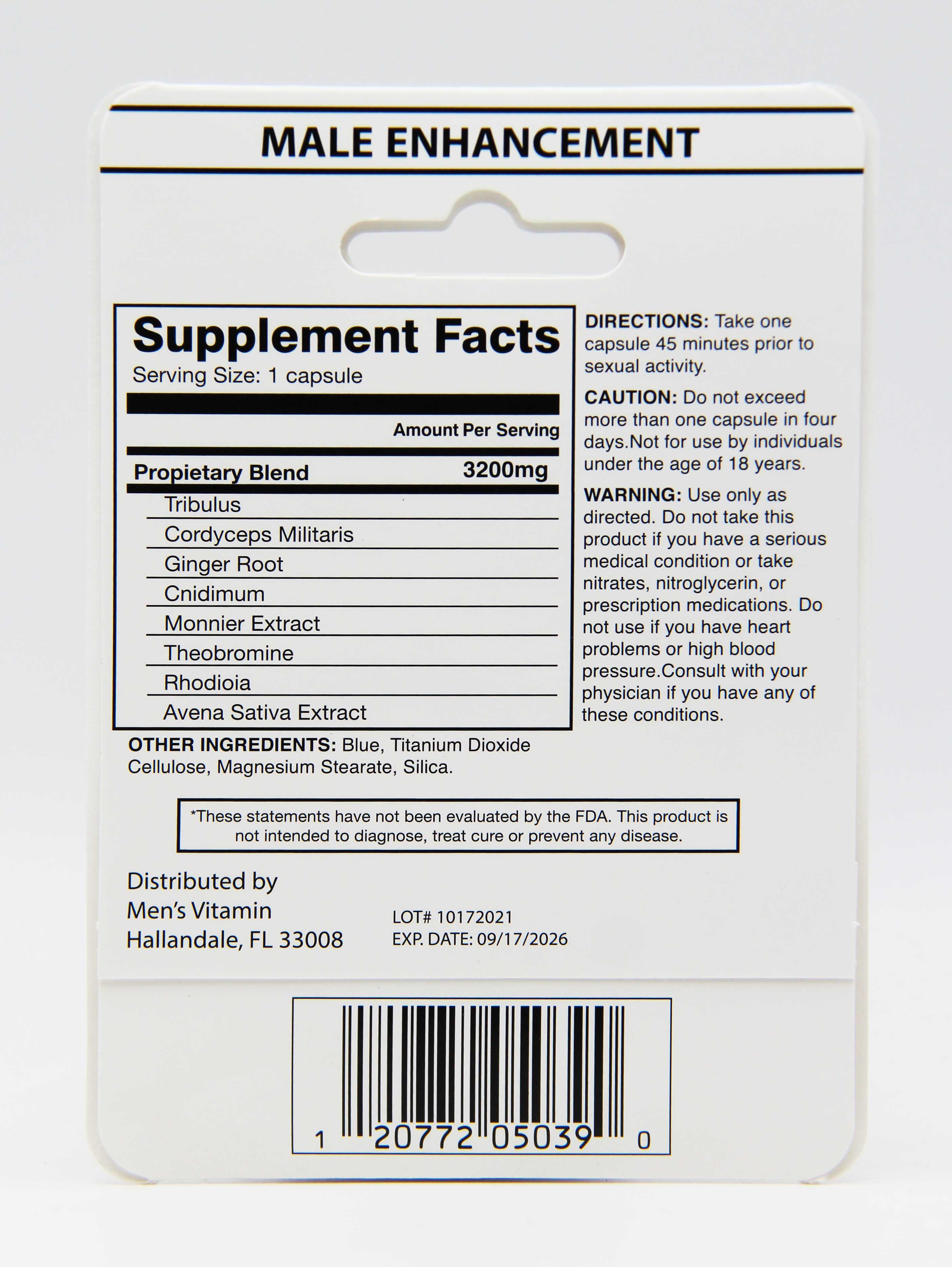 Mens Vitamin Male Enhancement Supplement Pill - supplementcorner