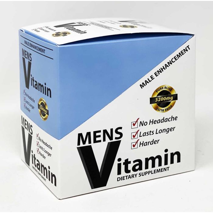 Men’s Vitamin Sexual Enhancement Pill bottle – natural male performance booster.