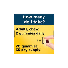 Nature Made Multivitamin 70 Fruit Flavored Gummies For Him