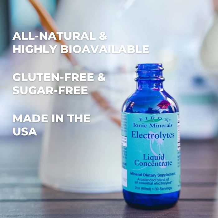 Eidon Ionic Minerals Mineral Blend Liquid Concentrate Electrolytes 2 oz bottle for hydration