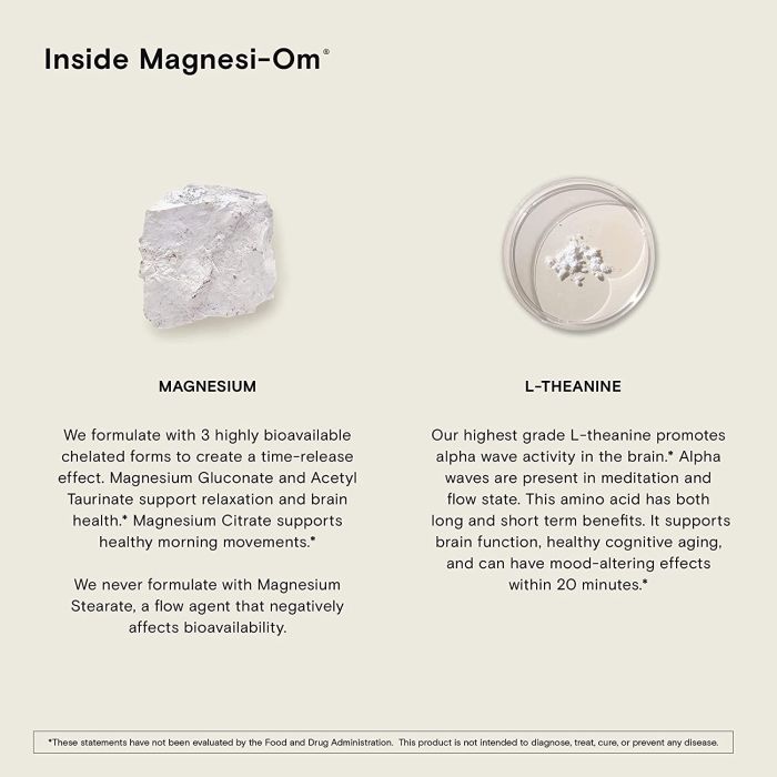 Moon Juice Magnesi-Om bottle – 4 oz magnesium powder for relaxation, sleep, and muscle support