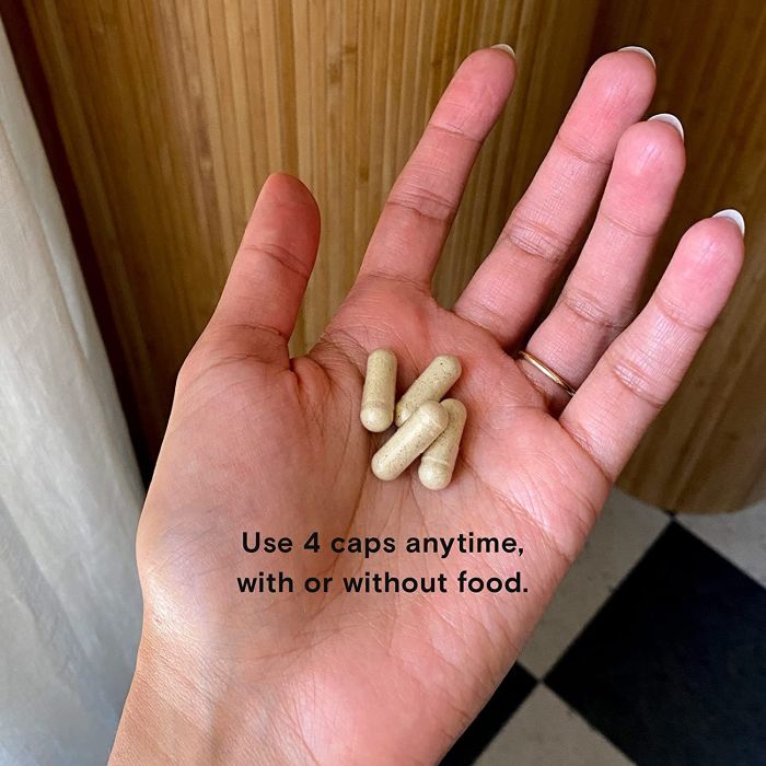 "Moon Juice SuperHair – 120 vegan capsules to nourish and strengthen your hair"