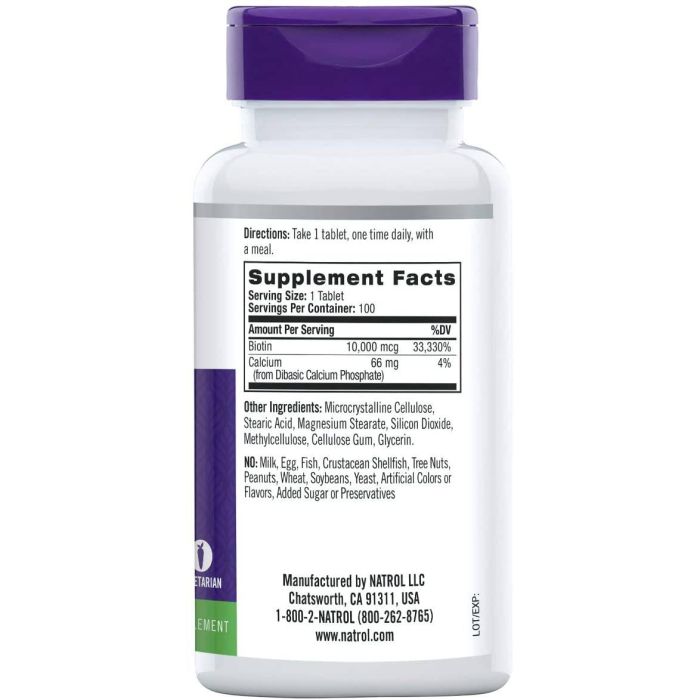 "Fast dissolve vegetarian tablets for healthy hair growth and strong nails"