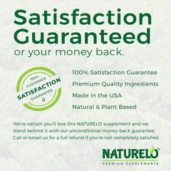 Naturelo Ashwagandha label – featuring 1200 mg organic Ashwagandha root extract and 10 mg Bioperine® for better absorption and stress management.