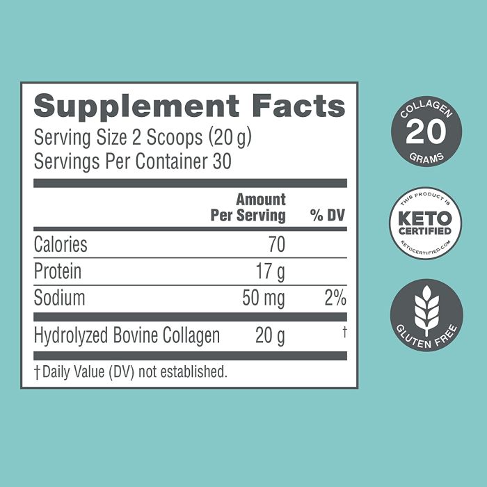 NeoCell Super Collagen Peptides Powder – non-GMO and gluten-free supplement.
