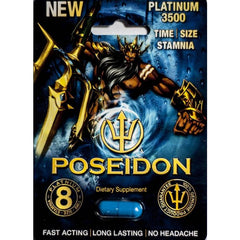 New Poseidon Platinum 3500 Mg Sexual Dietary Supplement
